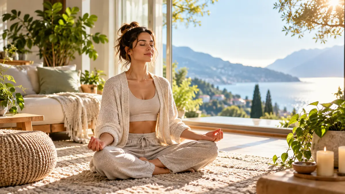 Wellness und Alltagsgesundheit bei natürlichem Licht